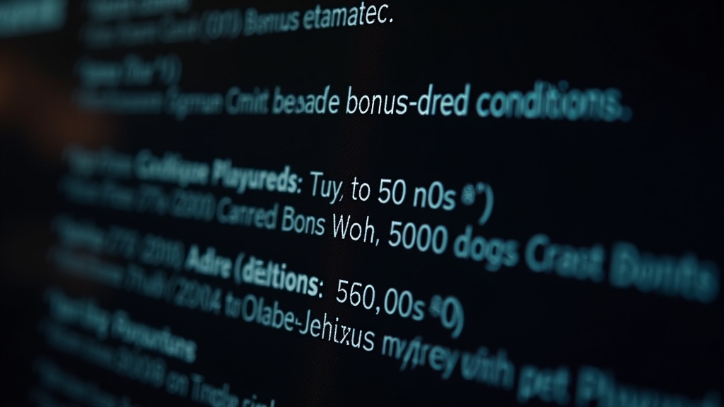 Schermata con termini, limiti e requisiti del bonus Don Bet in ambiente scuro